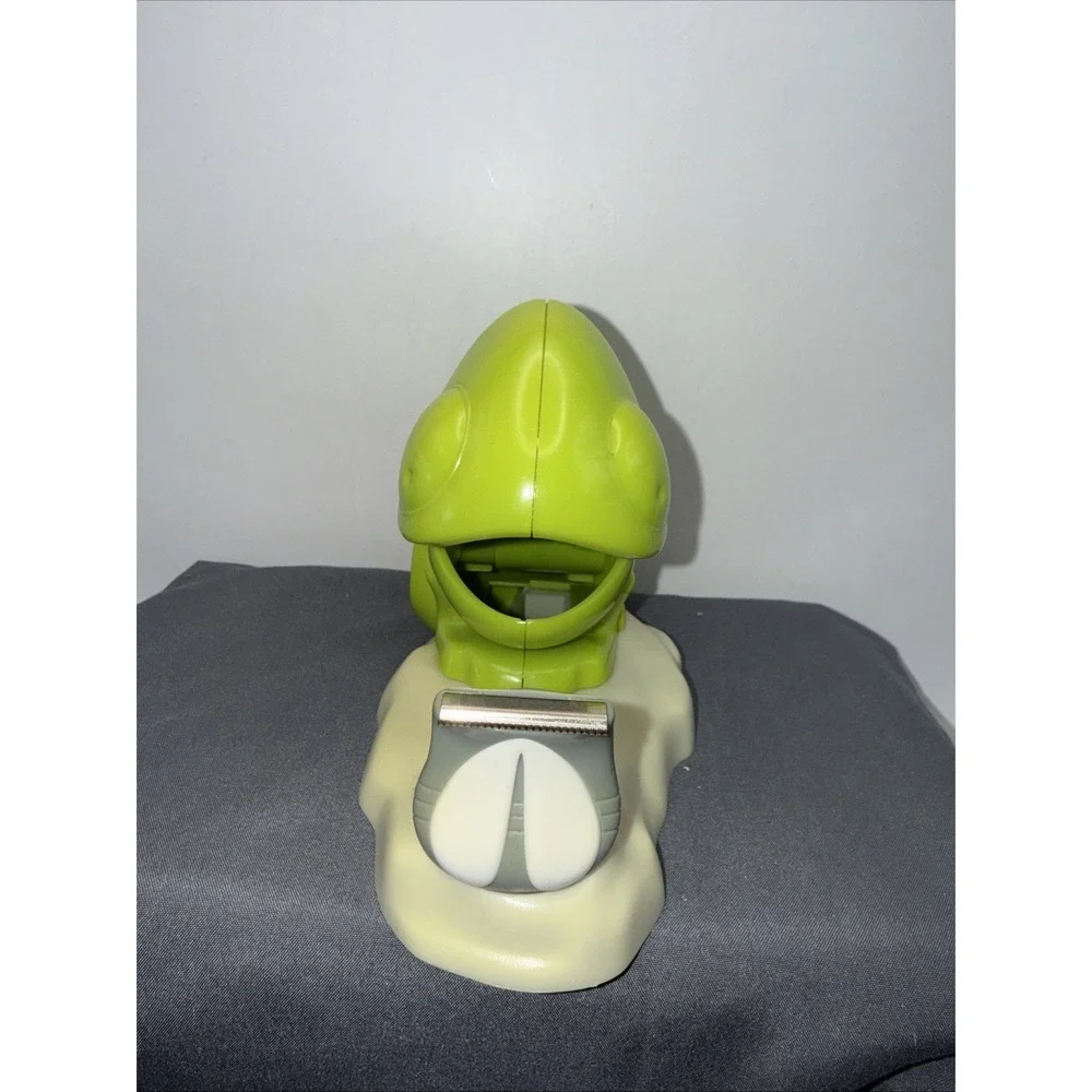 Scotch Green Chameleon Lizard Tape Dispenser Office Desk Decor Cute Novelty